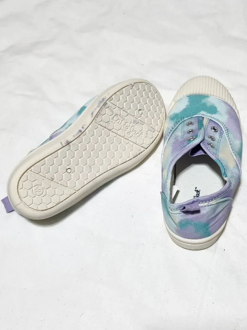 Girl’s Tie‑Dye Slip‑On Shoes — Perfect for Back to School & Fall